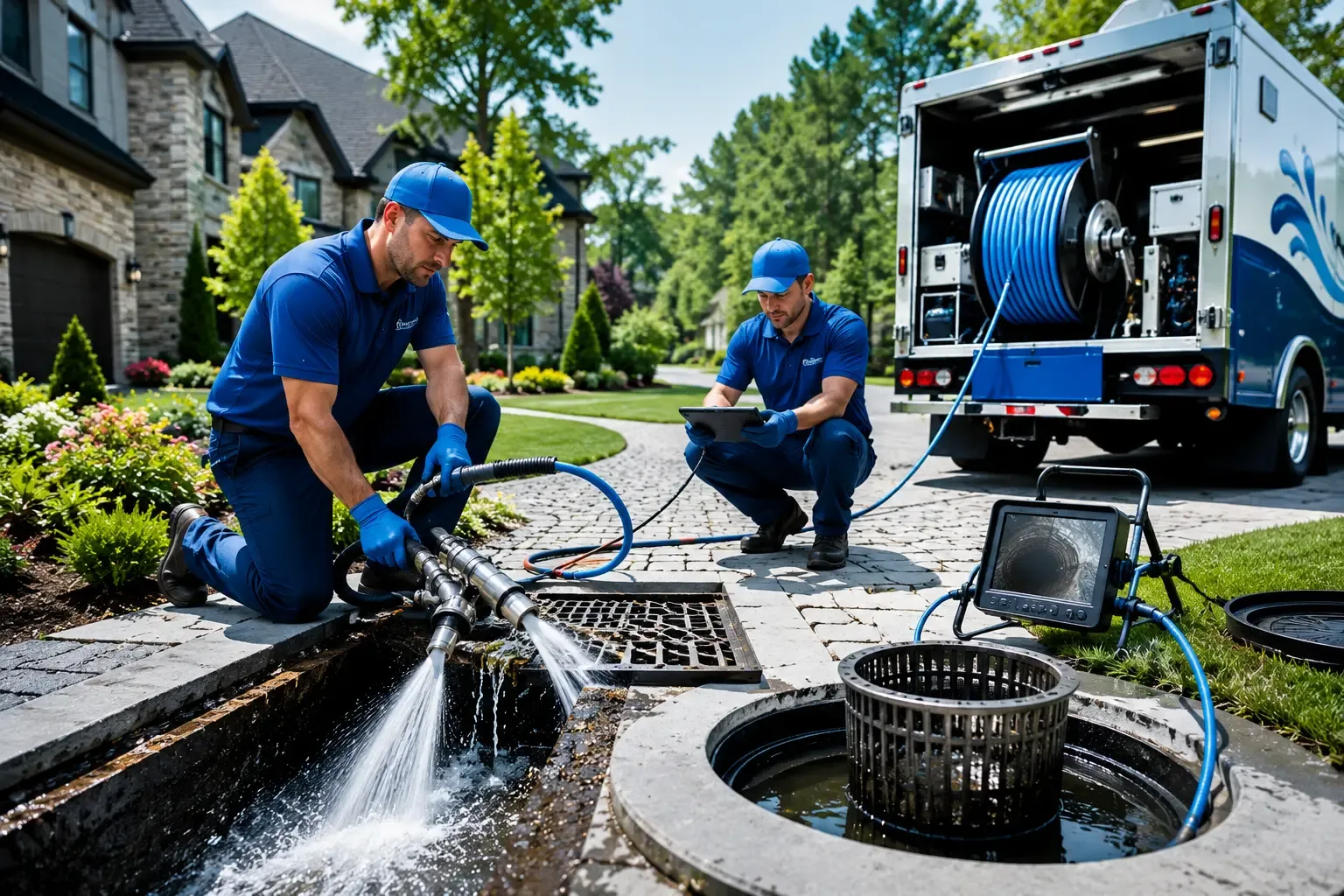 Local outdoor drain cleaning professionals in Cedar Park, TX